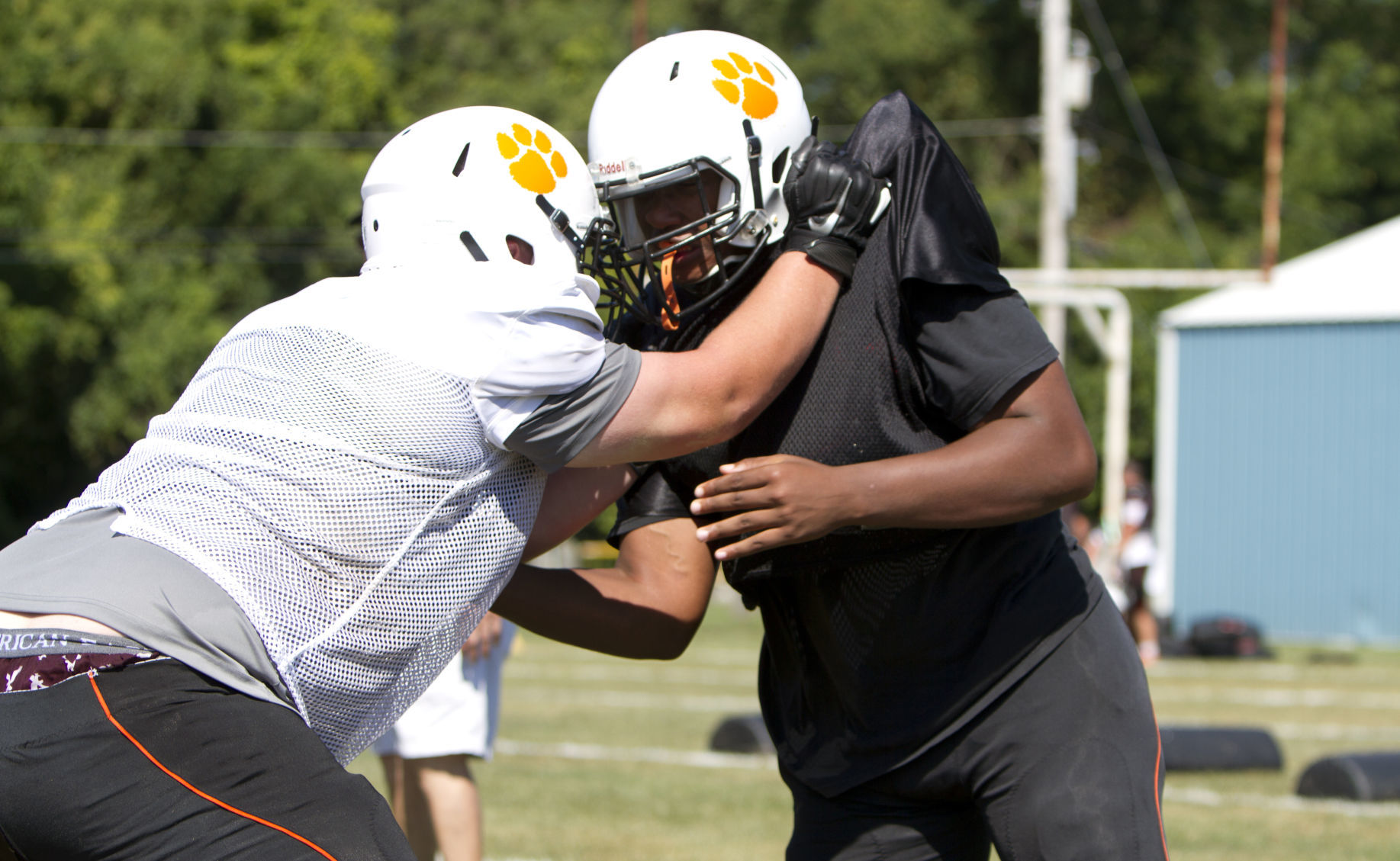 East Pennsboro football practice